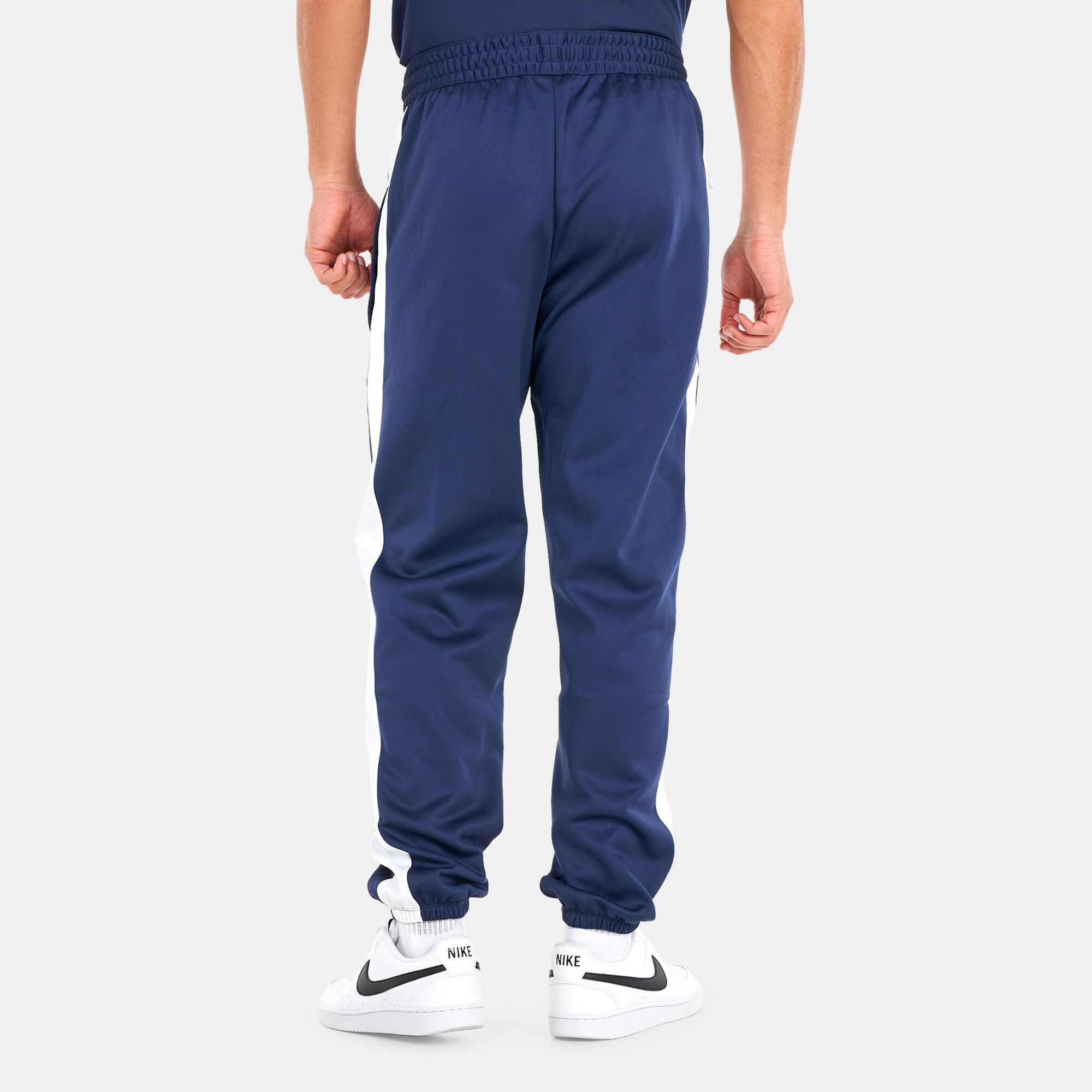 Buy Nike Men s Therma FIT Starting 5 Basketball Fleece Pants Blue