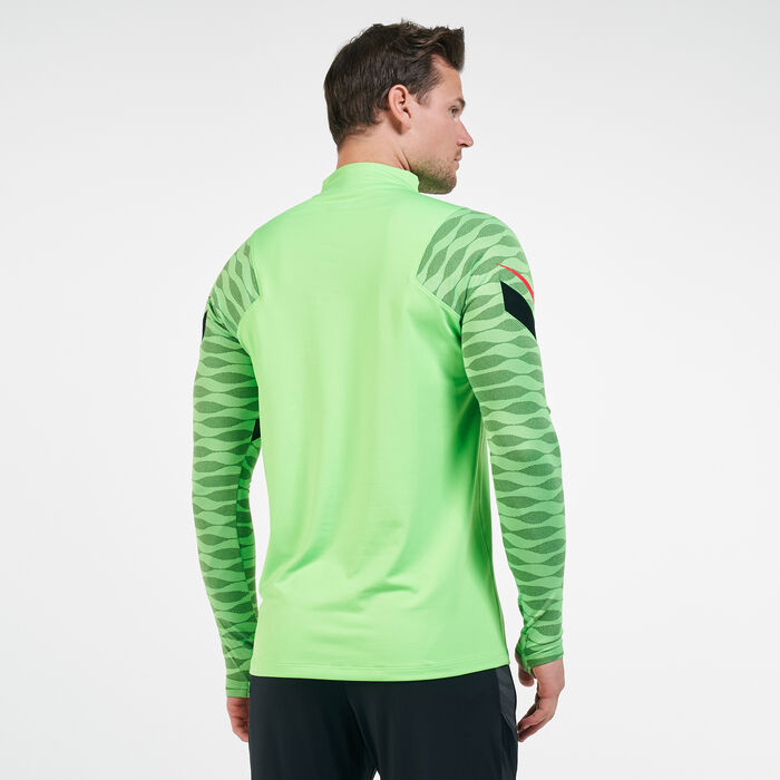 Nike Men's Dri-FIT Strike 21 Drill T-Shirt Green Nike Men's Dri-FIT Strike 21 Drill T-Shirt Green image number 1