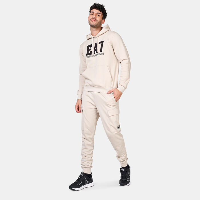 EA7 Emporio Armani Men's University Pack Hoodie Black EA7 Emporio Armani Men's University Pack Hoodie Black image number 2