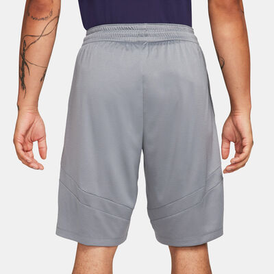 Nike Men's Icon Dri-FIT Basketball Shorts Grey Nike Men's Icon Dri-FIT Basketball Shorts Grey