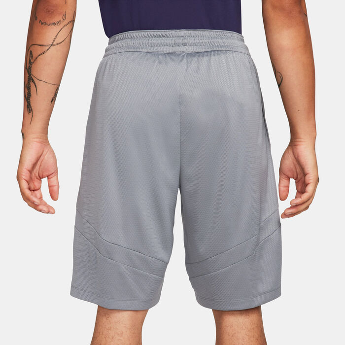 Nike Men's Icon Dri-FIT Basketball Shorts Grey Nike Men's Icon Dri-FIT Basketball Shorts Grey image number 1
