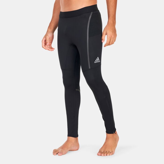 adidas Men's Saturday Long Tights Black adidas Men's Saturday Long Tights Black image number 0