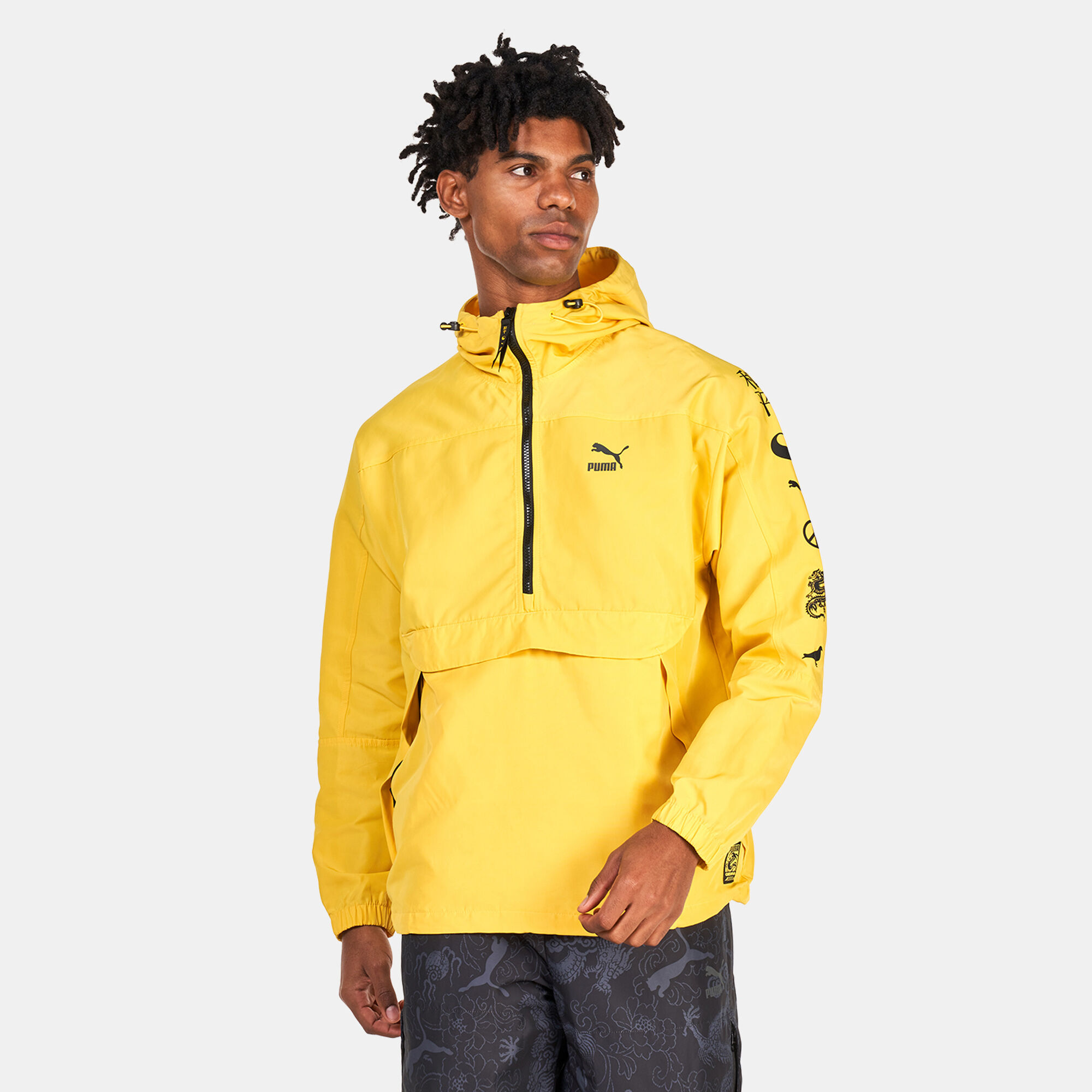 Men s x STAPLE Anorak Jacket yellow PUMA in KSA SSS