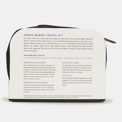 Jason Markk Travel Shoe Cleaning Kit White Jason Markk Travel Shoe Cleaning Kit White