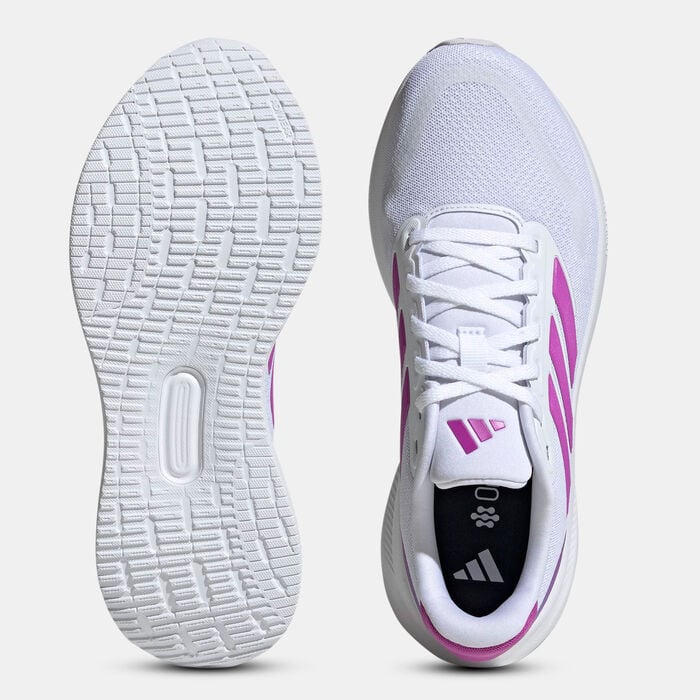adidas Women's Runfalcon 5 Running Shoes White adidas Women's Runfalcon 5 Running Shoes White image number 4