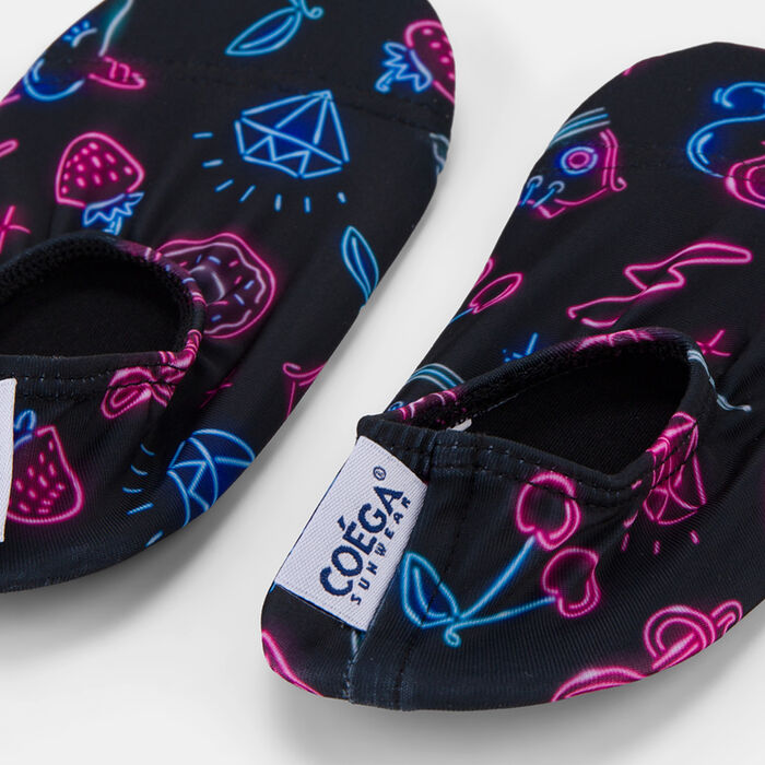 COEGA Kids' Pool and Beach Slip-On Shoes Black image number 2