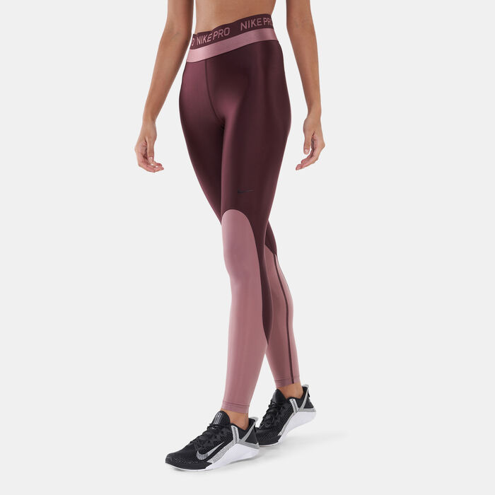 nombre de la marca Dejar abajo yeso Nike Women's Pro Heypercool Glamour Leggings 8 in KSA | SSS