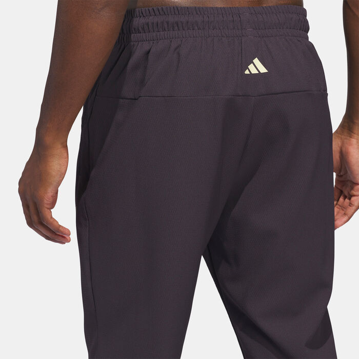 adidas Men's Basketball Select Pants Red adidas Men's Basketball Select Pants Red image number 3
