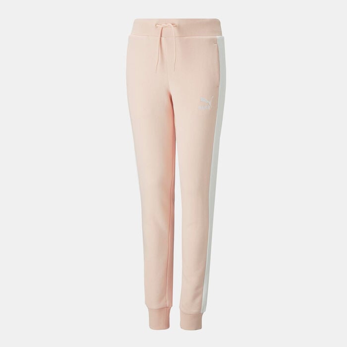 PUMA Kids' Classics T7 Track Pants Peach PUMA Kids' Classics T7 Track Pants Peach image number 0
