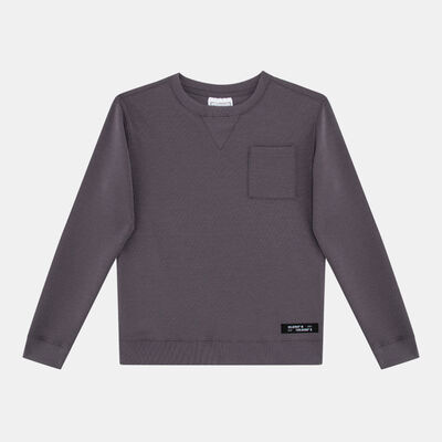 Sun and Sand Sports Kids' Pocket Sweatshirt Purple