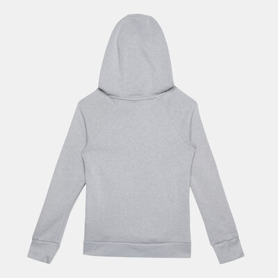Under Armour Kids' Rival Fleece Logo Hoodie Grey Under Armour Kids' Rival Fleece Logo Hoodie Grey