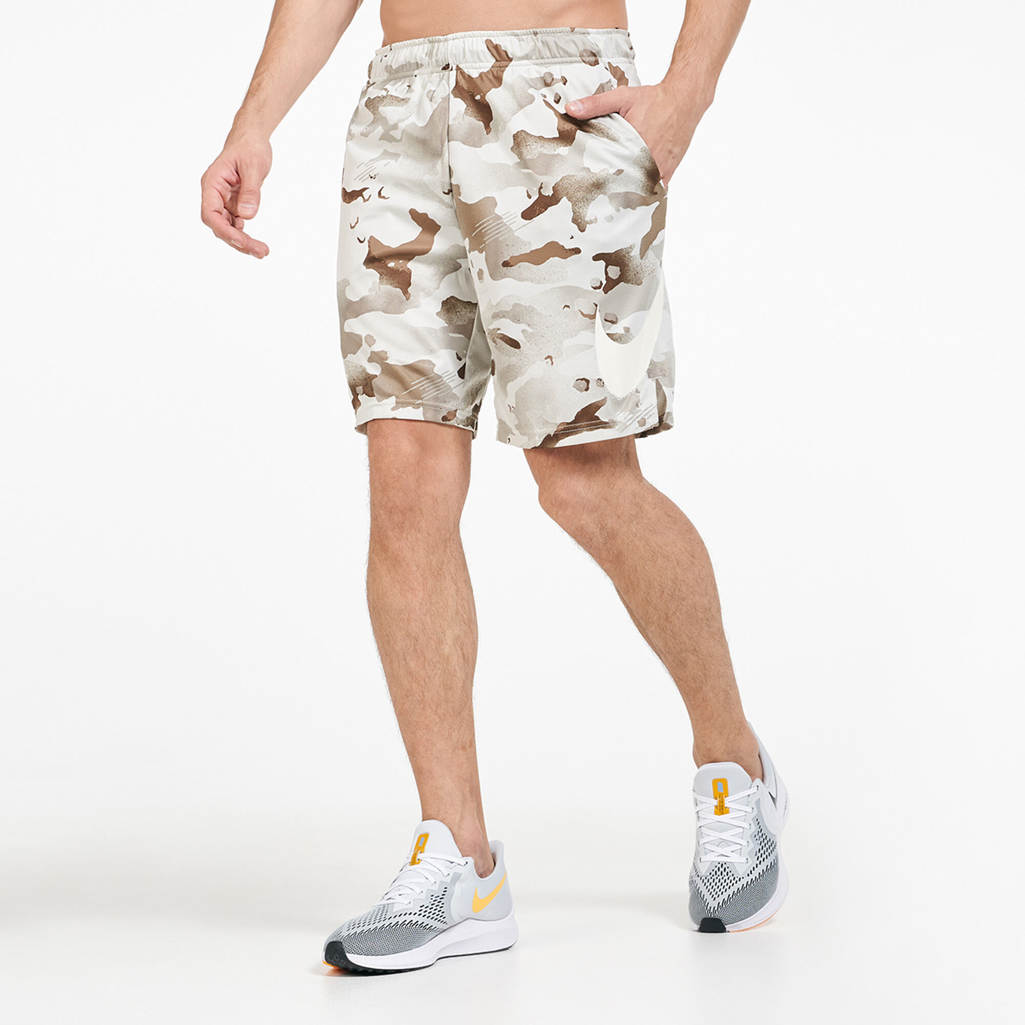 Men s Dri FIT 5.0 Camo Shorts