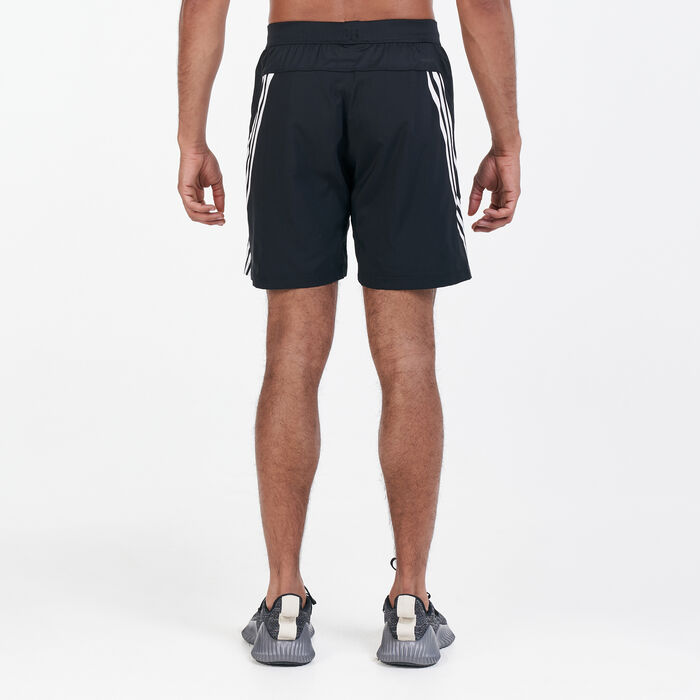 Men's AEROREADY 3-Stripes 8-Inch Shorts Men's AEROREADY 3-Stripes 8-Inch Shorts image number 1