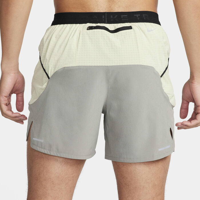 Nike Men's Second Sunrise Dri-FIT Trail Running Shorts Grey Nike Men's Second Sunrise Dri-FIT Trail Running Shorts Grey image number 2