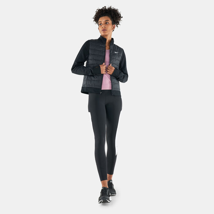 Nike Women's Therma-FIT Running Jacket Black image number 2