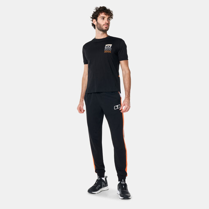EA7 Emporio Armani Men's Graphic Series Pants Black EA7 Emporio Armani Men's Graphic Series Pants Black image number 2