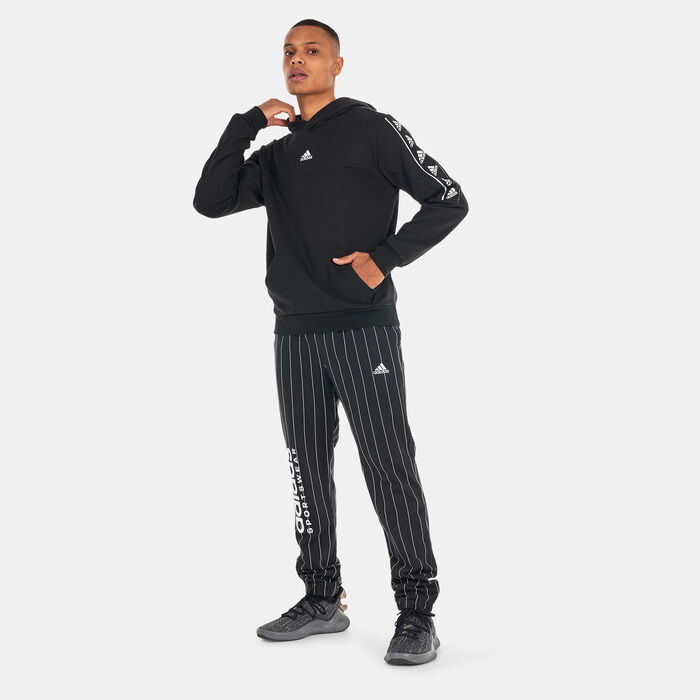adidas Men's Brandlove Hoodie Black adidas Men's Brandlove Hoodie Black image number 2