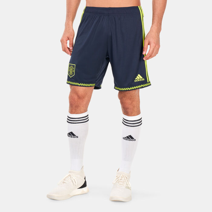 adidas Men's Manchester United Third Shorts - 2022/23 Blue adidas Men's Manchester United Third Shorts - 2022/23 Blue image number 0