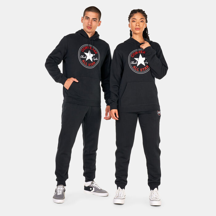 Converse Chuck Patch Core Pullover Hoodie Black Converse Chuck Patch Core Pullover Hoodie Black image number 2