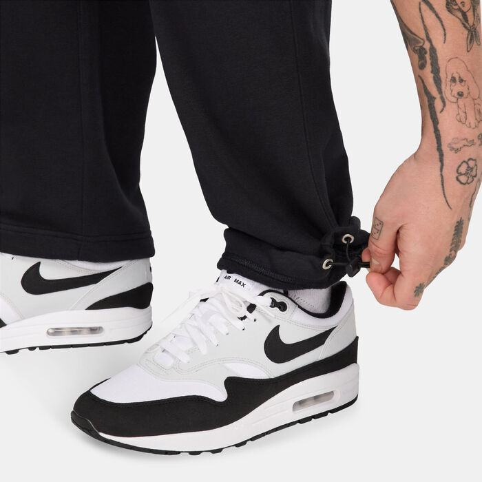 Nike Men's Club Fleece Bungee Pants Black Nike Men's Club Fleece Bungee Pants Black image number 5