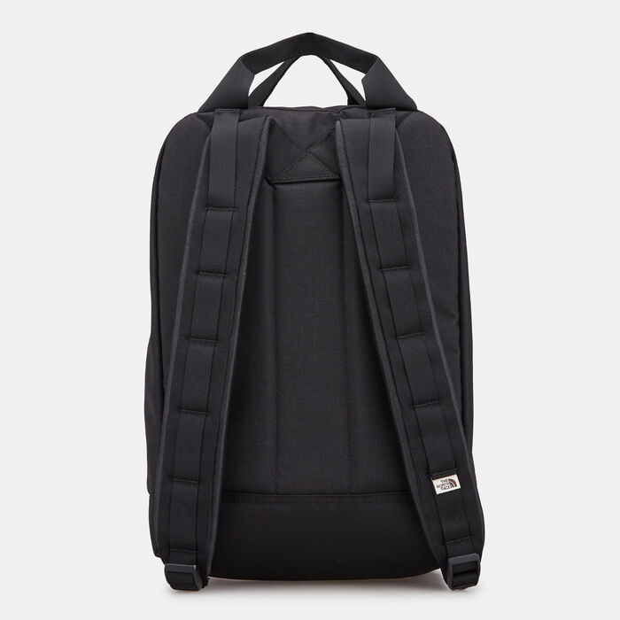 The North Face Tote Backpack Black The North Face Tote Backpack Black image number 1