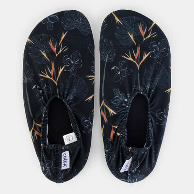 COEGA Women's Pool And Beach Slip-On Shoes Black COEGA Women's Pool And Beach Slip-On Shoes Black