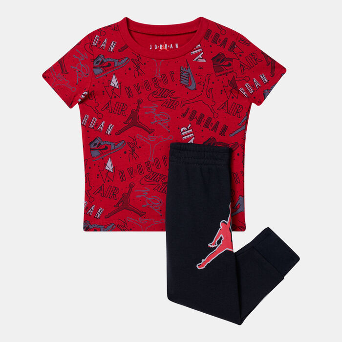 Jordan Kids' Playground T-Shirt and Sweatpant Set Jordan Kids' Playground T-Shirt and Sweatpant Set image number 0