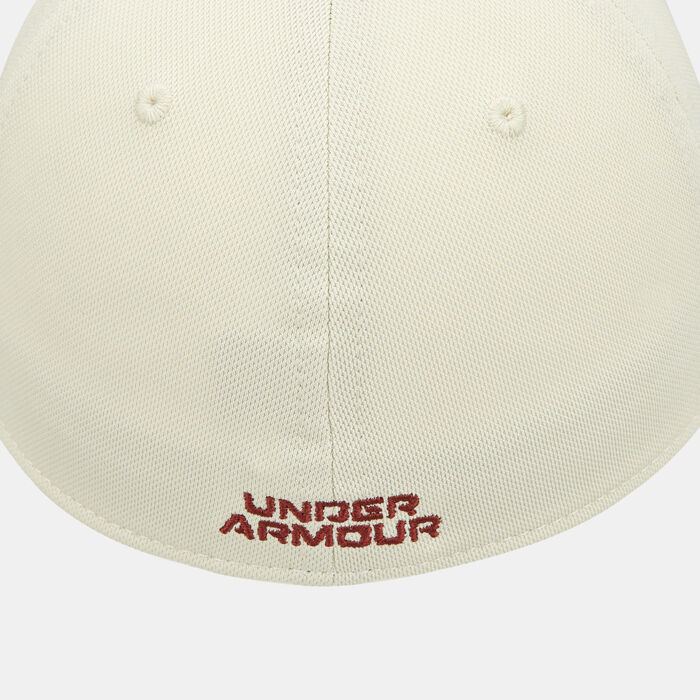 Under Armour Men's Blitzing Cap White Under Armour Men's Blitzing Cap White image number 1