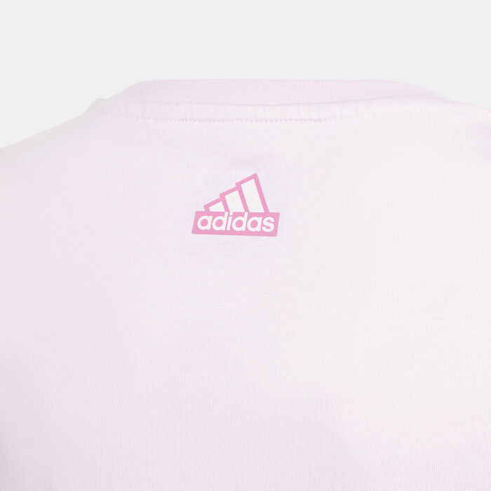 adidas Kids' Summer Graphic T-Shirt (Older Kids) Pink image number 2