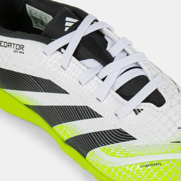 adidas Kids' Predator League Turf Ground Football Shoes White adidas Kids' Predator League Turf Ground Football Shoes White image number 4