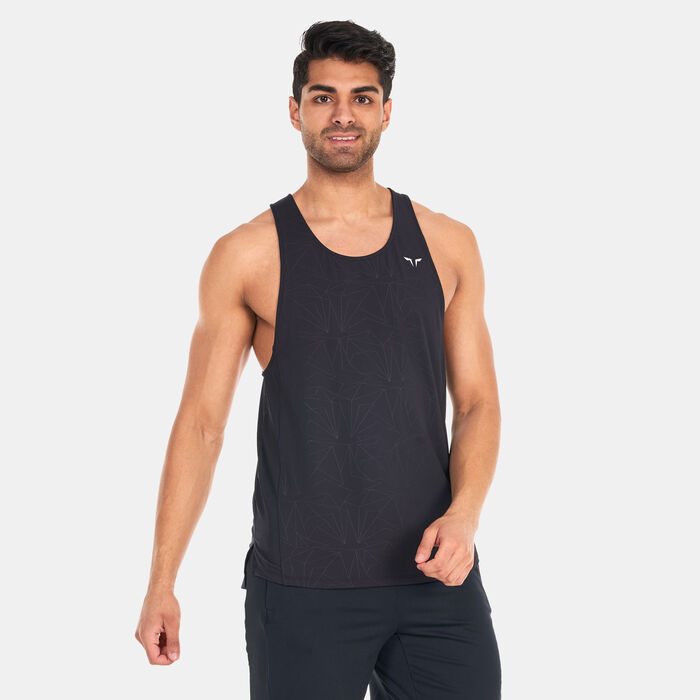 SQUATWOLF Men's Core AeroTech Tank Top Black SQUATWOLF Men's Core AeroTech Tank Top Black image number 0