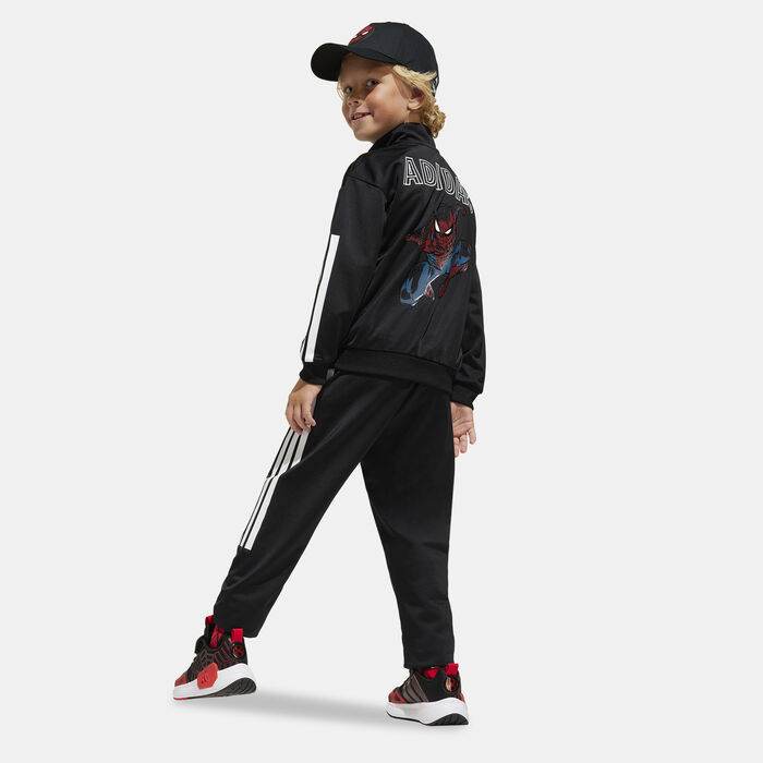 adidas Kids' Marvel Spider-Man Tiro Tracksuit Black adidas Kids' Marvel Spider-Man Tiro Tracksuit Black image number 1