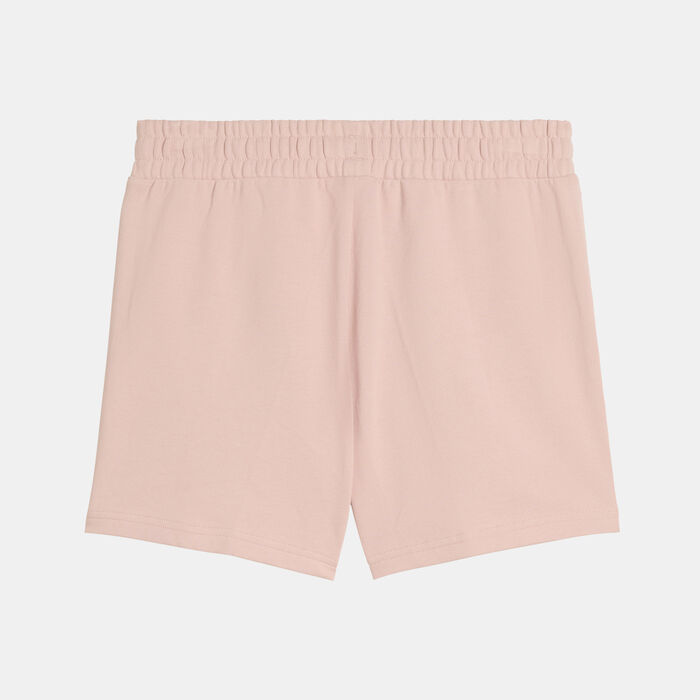 PUMA Women's Essentials Elevated Shorts Pink image number 4