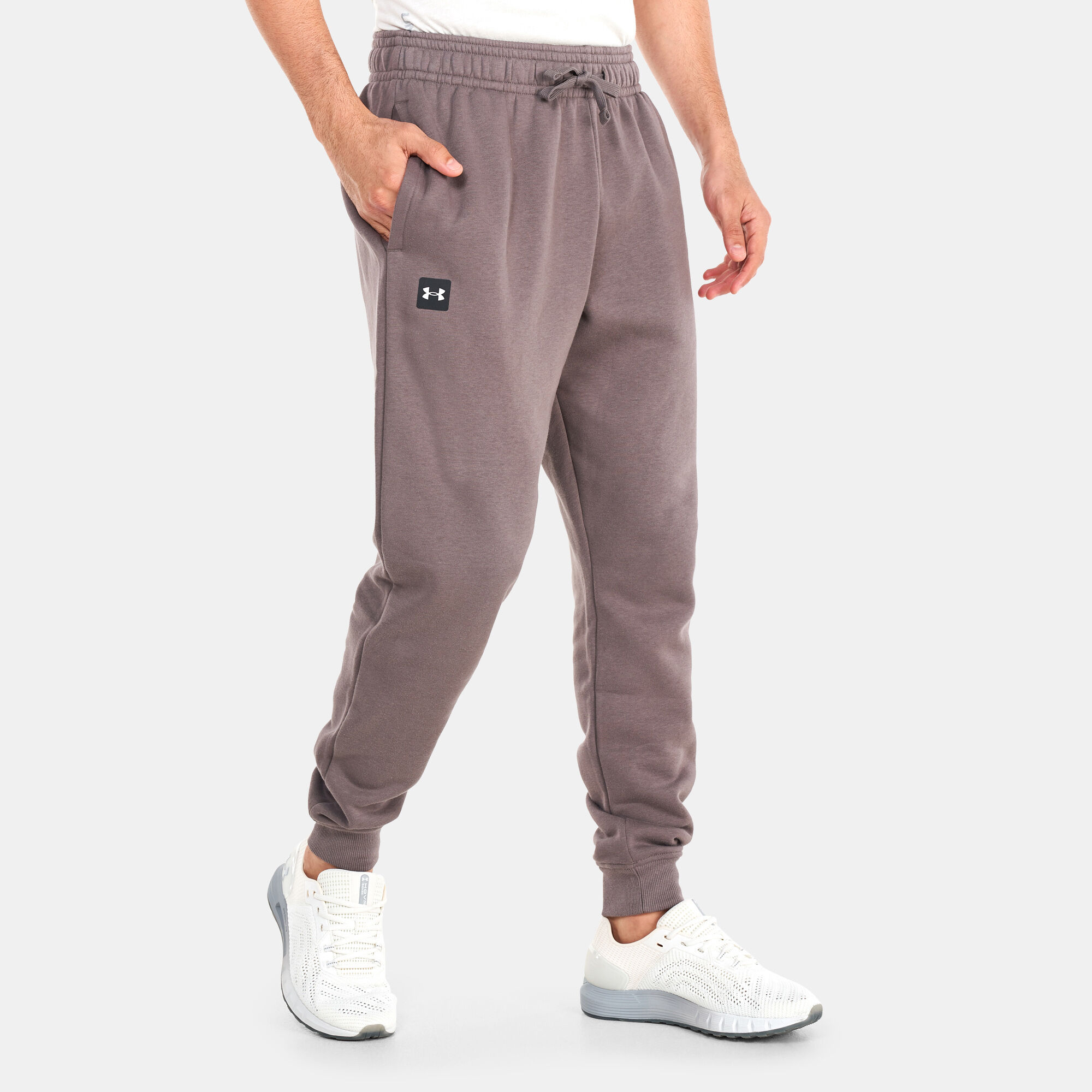 Buy Under Armour Men s UA Rival Fleece Sweatpants Grey in KSA SSS
