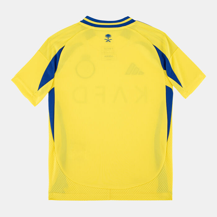 adidas Kids' Al Nassr 24/25 Home Football Jersey yellow image number 1