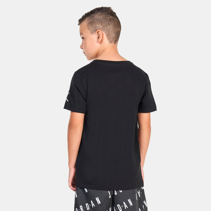 Nike Kids' Jumbo Jumpman Splash T-Shirt Black Nike Kids' Jumbo Jumpman Splash T-Shirt Black image number 1