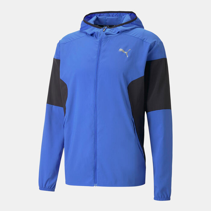 PUMA Men's RUN Lightweight Running Jacket Blue PUMA Men's RUN Lightweight Running Jacket Blue image number 0