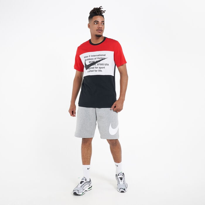 Nike Men's Sportswear Swoosh T-Shirt Green Nike Men's Sportswear Swoosh T-Shirt Green image number 2
