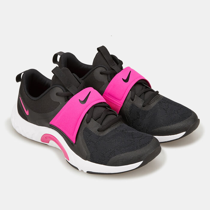 Nike Women's Renew In-Season TR 12 Training Shoe Black Nike Women's Renew In-Season TR 12 Training Shoe Black image number 2