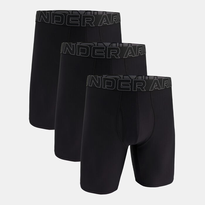 Under Armour Men's Performance Tech Boxerjock Boxers (3 Pack) Black Under Armour Men's Performance Tech Boxerjock Boxers (3 Pack) Black image number 0