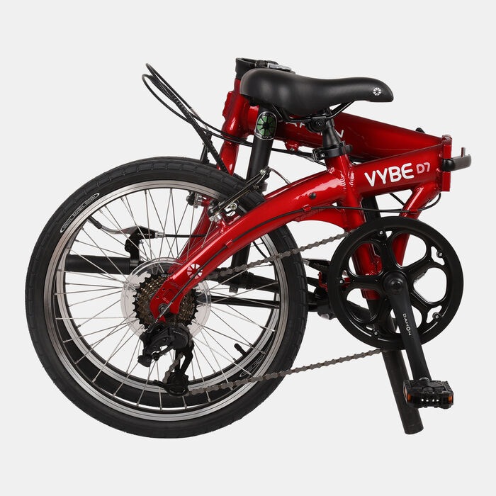 Dahon Bike Vybe D7 Folding Bike Red Dahon Bike Vybe D7 Folding Bike Red image number 1