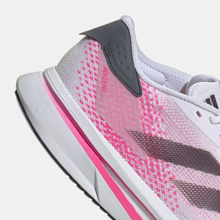 adidas Women's Adizero SL2 Running Shoes White adidas Women's Adizero SL2 Running Shoes White image number 3