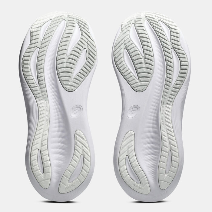 ASICS Men's GEL-NIMBUS 27 Running Shoes White ASICS Men's GEL-NIMBUS 27 Running Shoes White image number 3