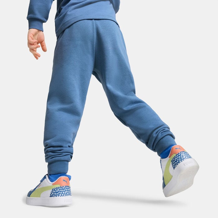 PUMA Kids' Essential+ Sweatpants Blue PUMA Kids' Essential+ Sweatpants Blue image number 1