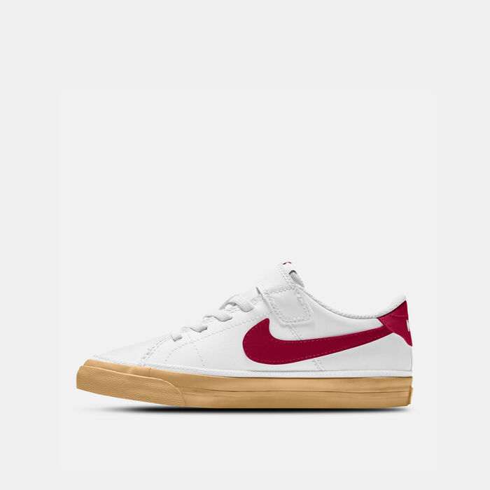 Nike Kids' Court Legacy Shoes White Nike Kids' Court Legacy Shoes White image number 1