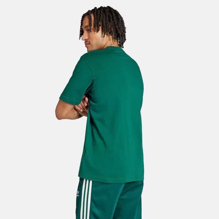 adidas Originals Men's Adicolor Trefoil T-Shirt Green adidas Originals Men's Adicolor Trefoil T-Shirt Green image number 1