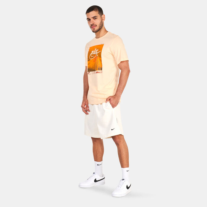 Nike Men's Dri-FIT Standard Issue Basketball Shorts Ivory Nike Men's Dri-FIT Standard Issue Basketball Shorts Ivory image number 2