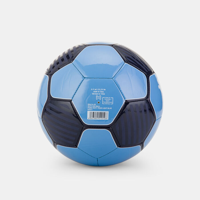 PUMA Manchester City ftblESSENTIALS Football Blue PUMA Manchester City ftblESSENTIALS Football Blue image number 1