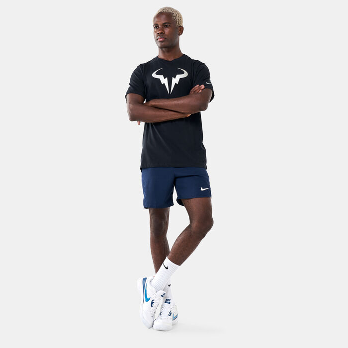 Nike Men's NikeCourt Dri-FIT Victory Tennis Shorts Blue Nike Men's NikeCourt Dri-FIT Victory Tennis Shorts Blue image number 2