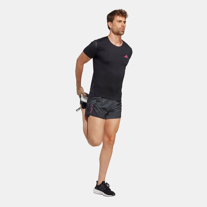 adidas Men's Adizero Split Shorts Black adidas Men's Adizero Split Shorts Black image number 2